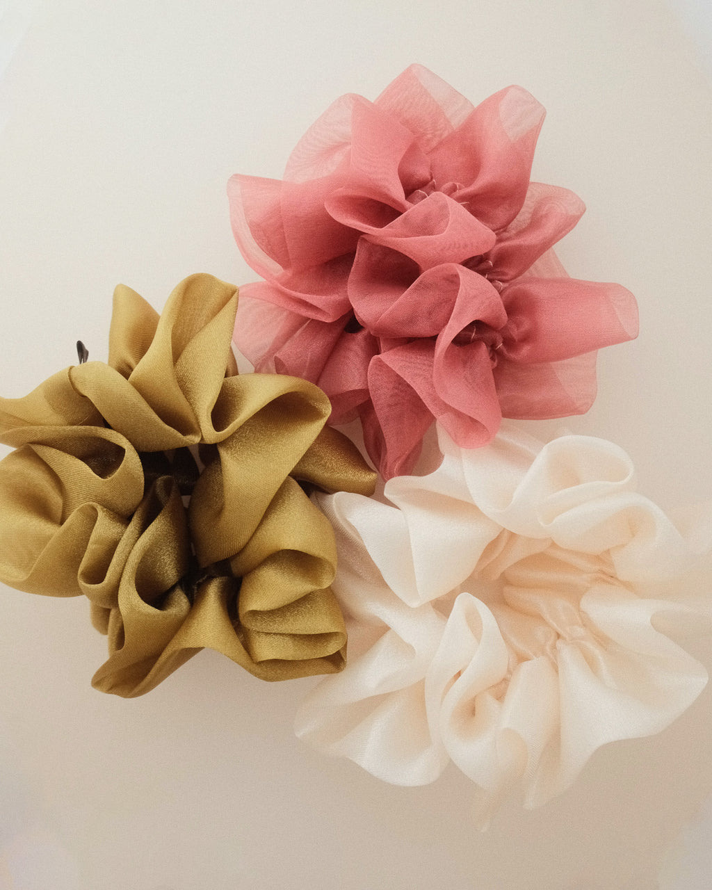 Ruffled Oversize Scrunchie