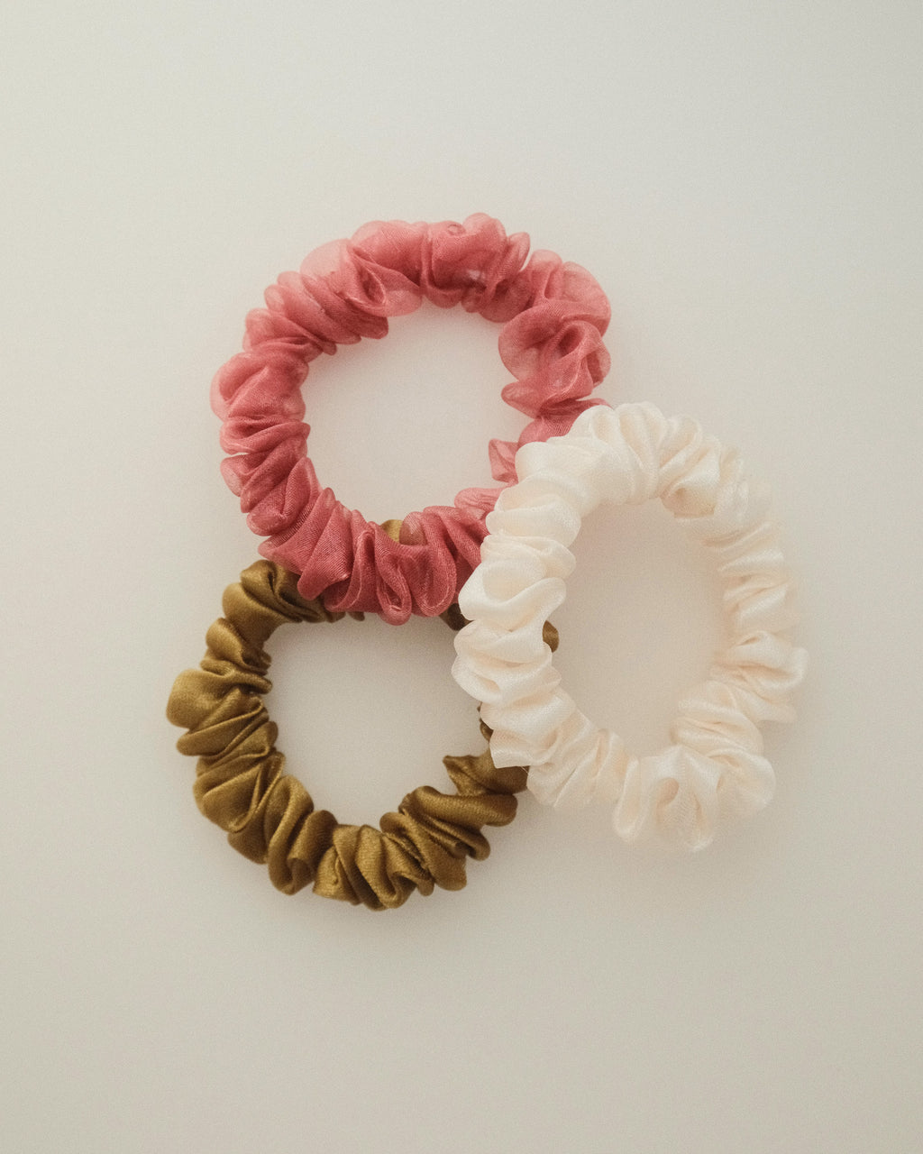 The Delicate Scrunchie Trio