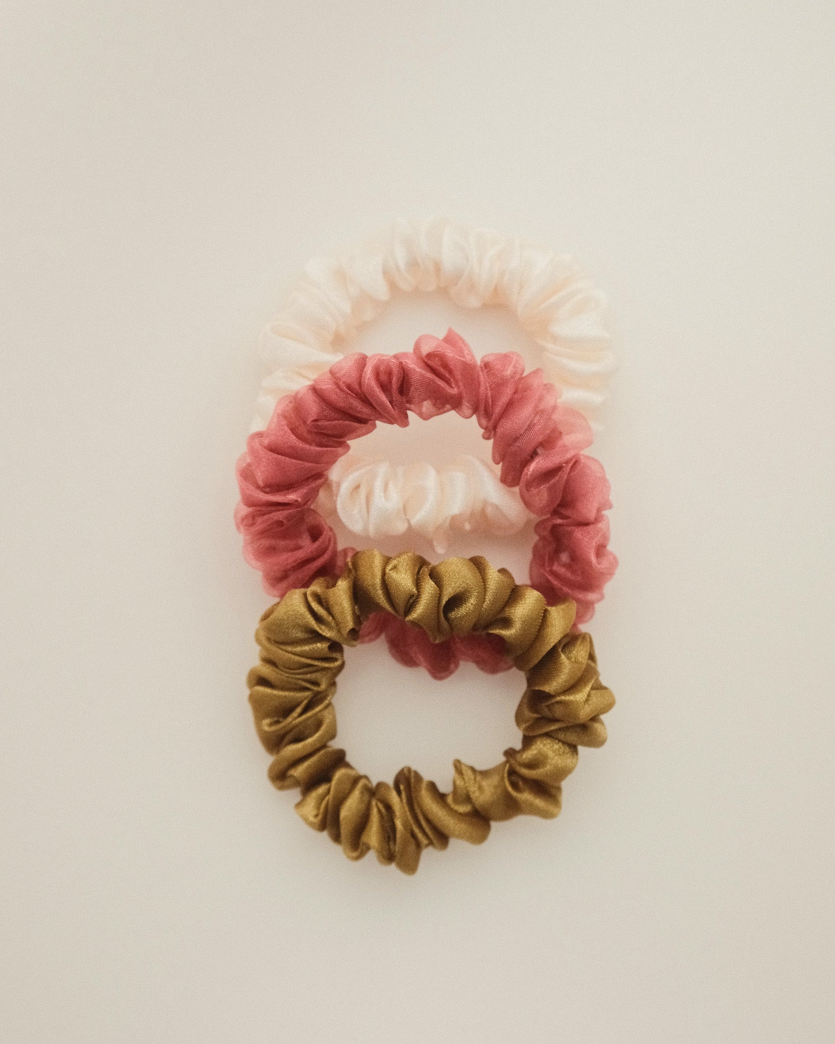 The Delicate Scrunchie Trio