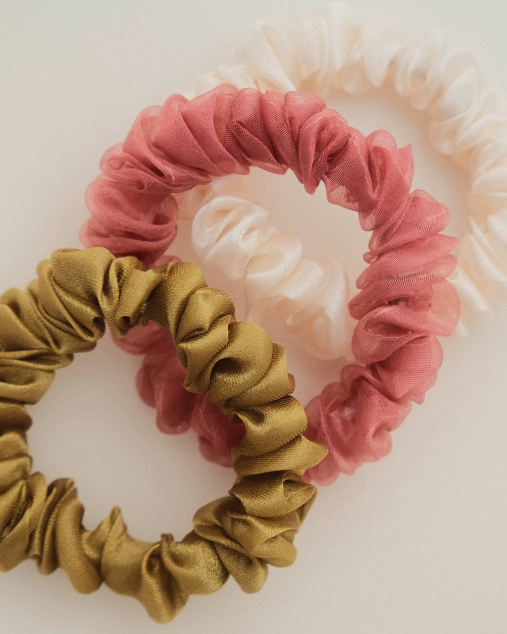 The Delicate Scrunchie Trio